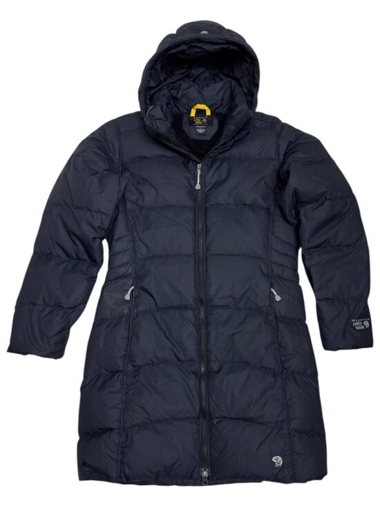 Mountain Hardwear Jackets & Blazers - MOUNTAIN HARDWEAR Coat Down Fill Black Winter Long Puffer Parka Jacket Womens S